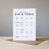 Everlong Print Co. Life is Better with Gin & Tonic Card- Greeting Cards