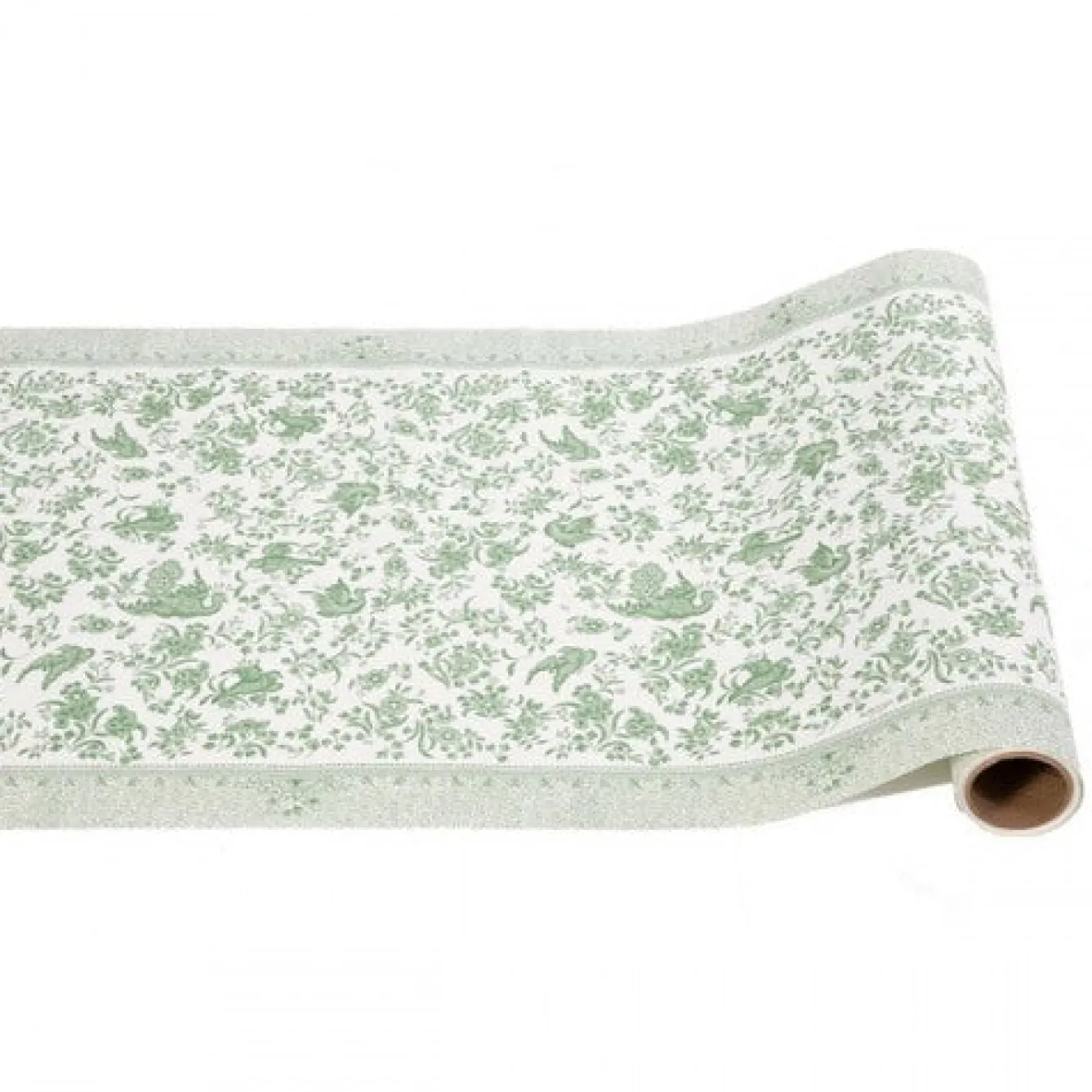 Burleigh Lilac Regal Peacock Pad Paper Table Runner- Placemats