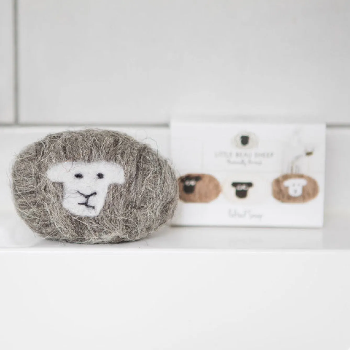 Little Beau Sheep Herdwick Sheep Felted Soap- Soaps & Lotions|Home Fragrance