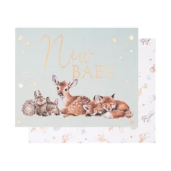 Wrendale Designs 'Little Forest' New Baby Greetings Card- Greeting Cards|Children