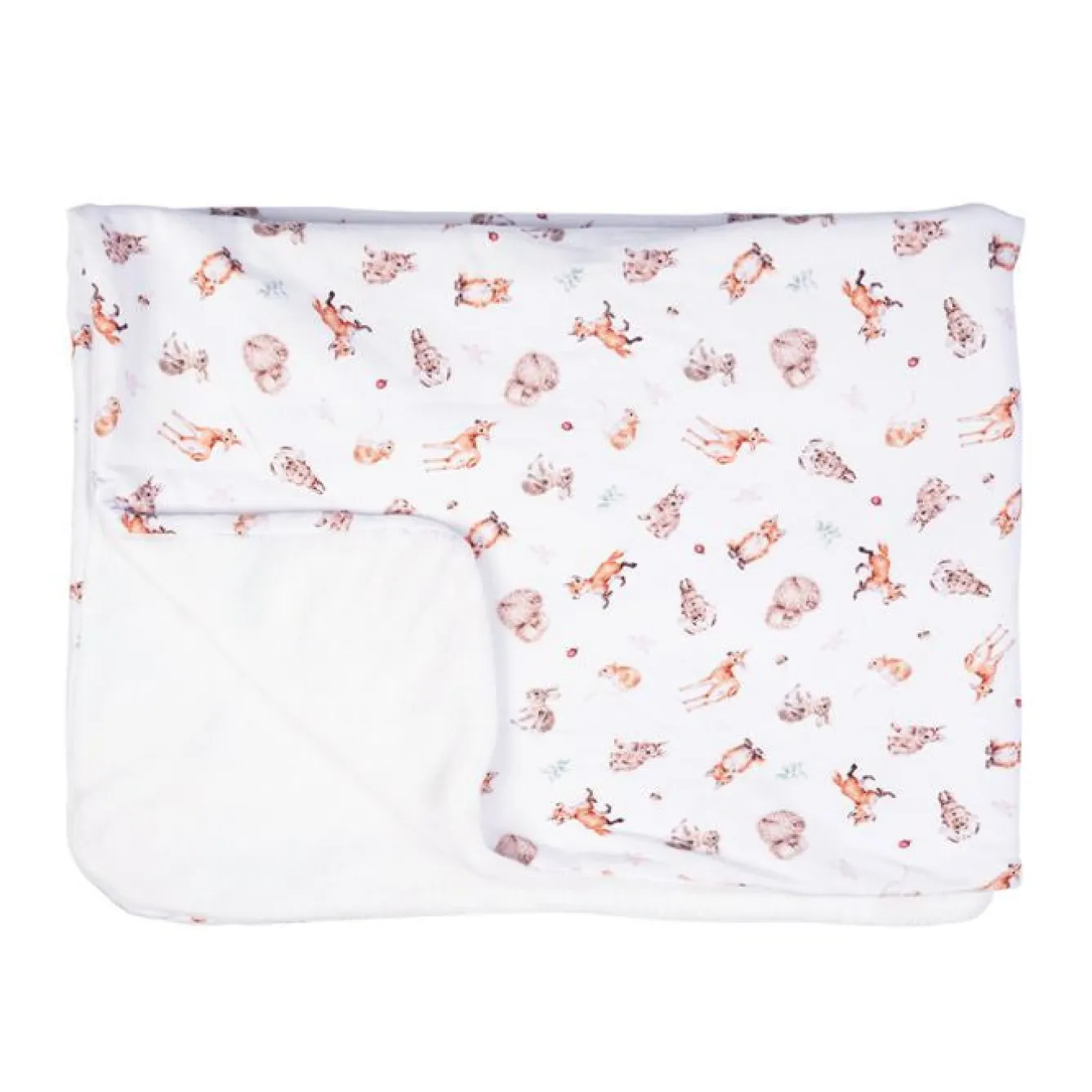 Wrendale Designs 'Little Forest' Woodland Animals Baby Blanket- Children