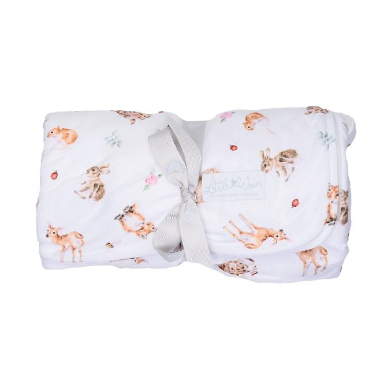 Wrendale Designs 'Little Forest' Woodland Animals Baby Blanket- Children
