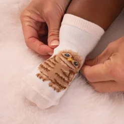 Wrendale Designs 'Little Forest' Woodland Animals Baby Socks Set- Children