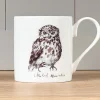 Mclaggan Smith Little Owl Bone China Mug- Whimsical