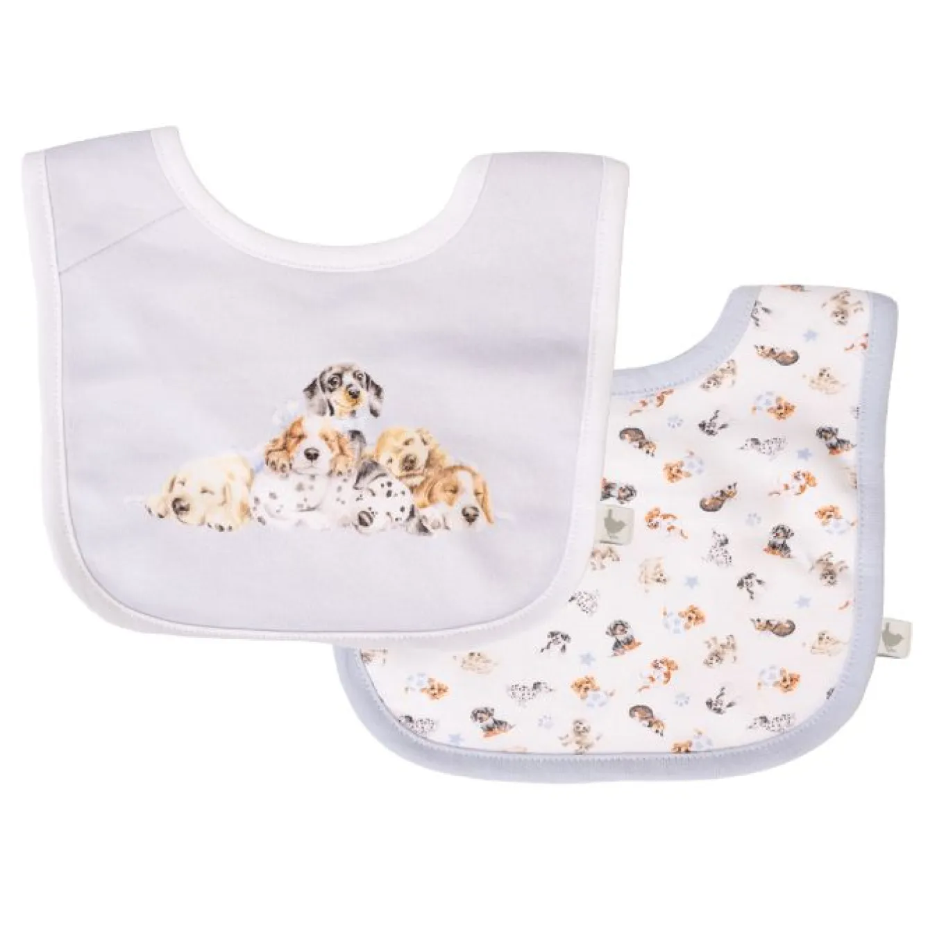 Wrendale Designs 'Little Paws' Bib Gift Set- Children