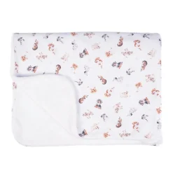 Wrendale Designs 'Little Paws' Dog Baby Blanket- Children