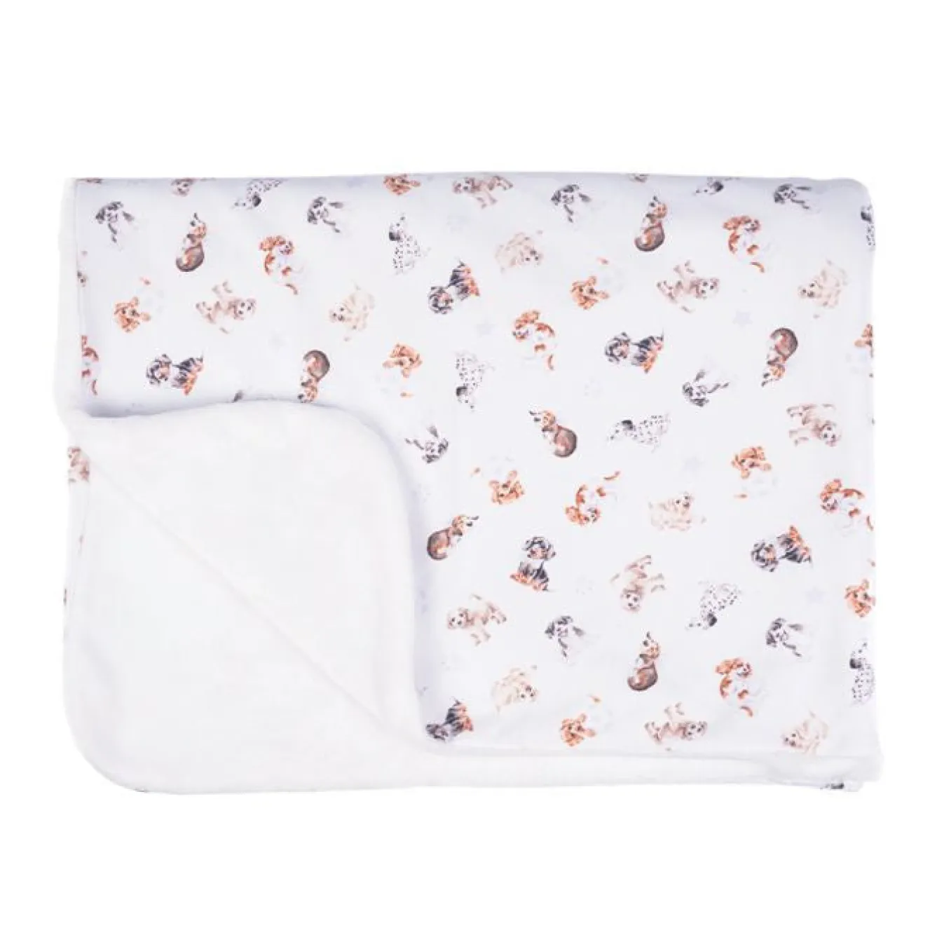 Wrendale Designs 'Little Paws' Dog Baby Blanket- Children