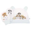 Wrendale Designs 'Little Paws' Dog Baby Hat and Mittens Set- Children