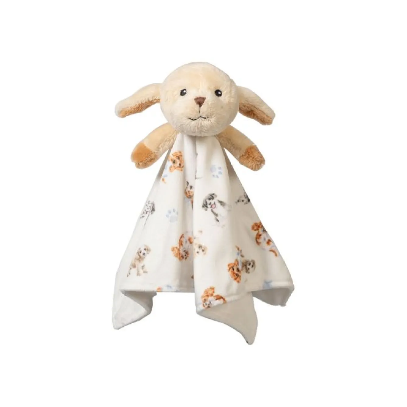 Wrendale Designs 'Little Paws' Plush Puppy Baby Comforter- Children