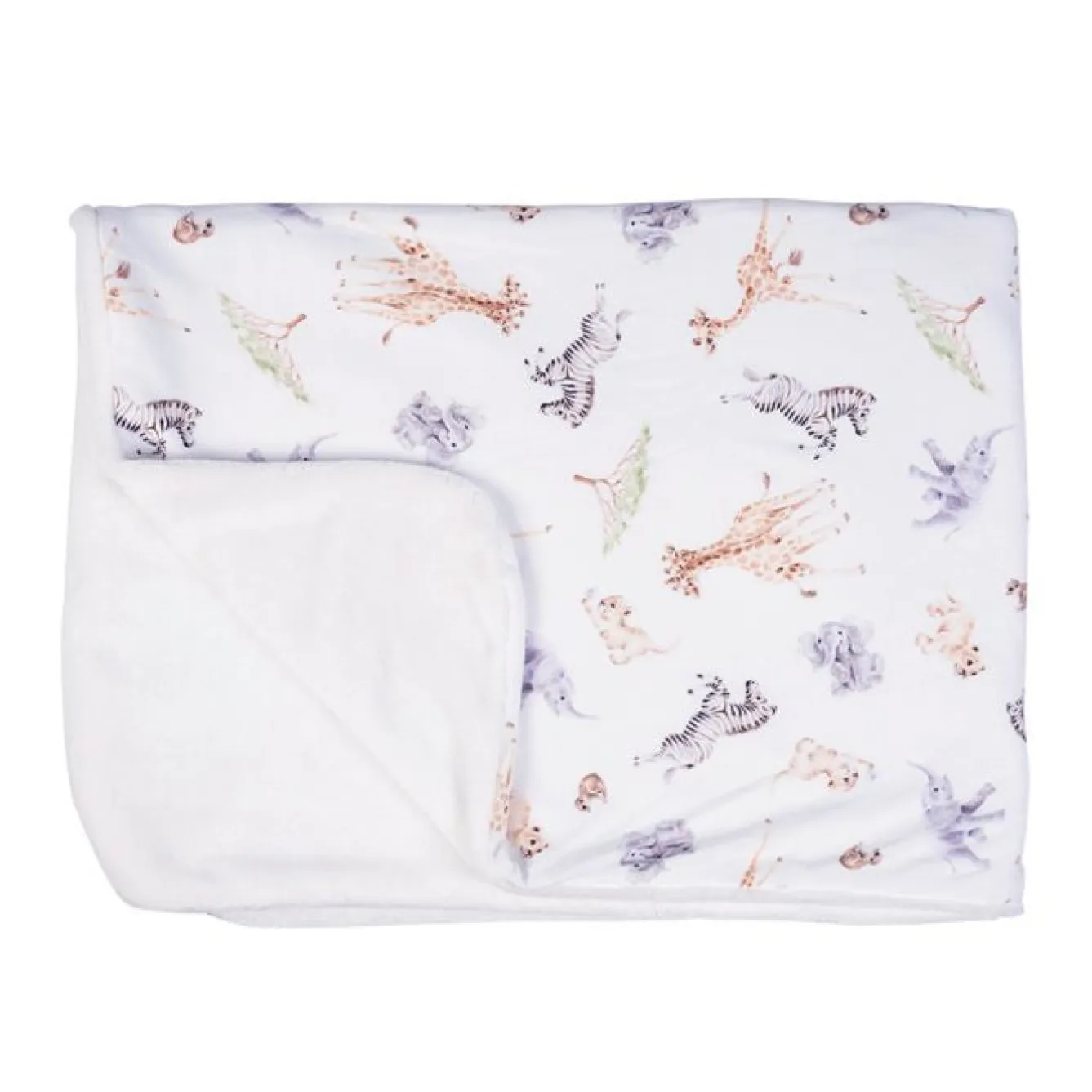 Wrendale Designs 'Little Savannah' African Animals Baby Blanket- Children