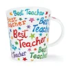Dunoon Lomond Best Teacher Mug- Tea|Bright Colors