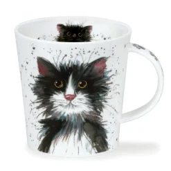 Dunoon Lomond Catter Splatter Mug- Tea|Animals