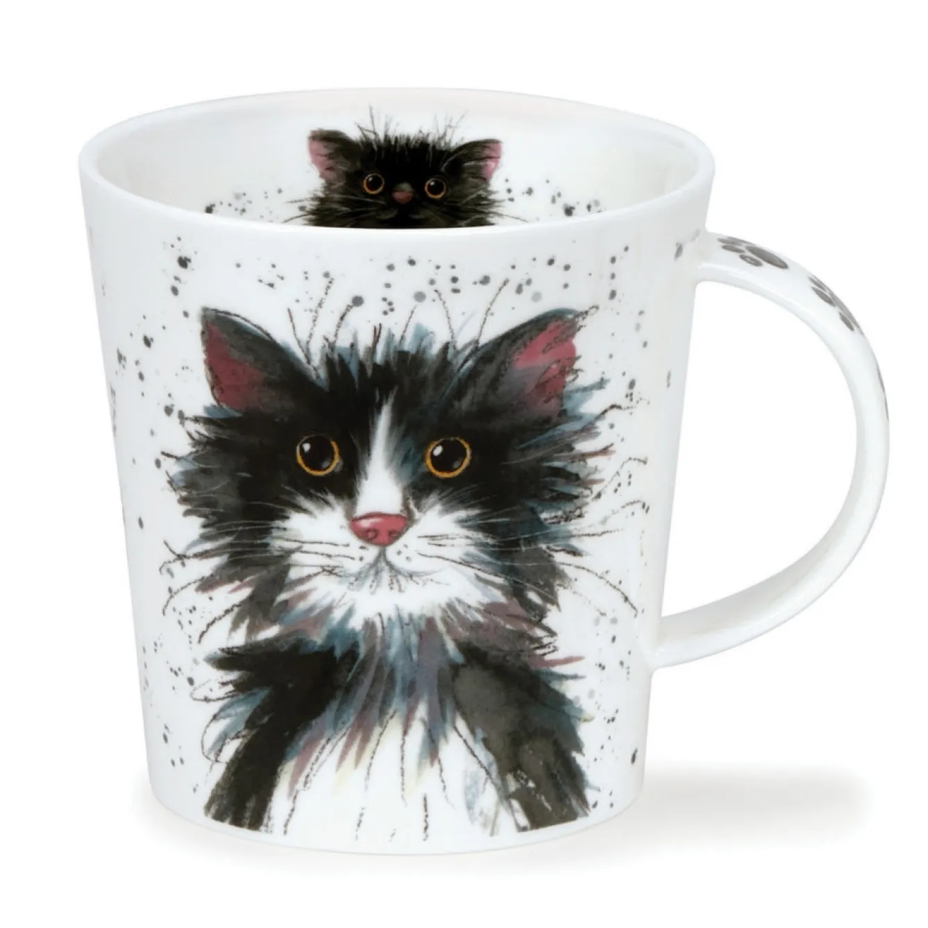 Dunoon Lomond Catter Splatter Mug- Tea|Animals