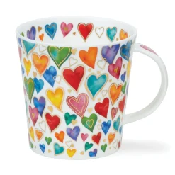 Dunoon Lomond Dazzle Mug- Valentine's Day|Bright Colors