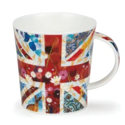 Dunoon Lomond Flying the Flag Mug- Tea|Bright Colors