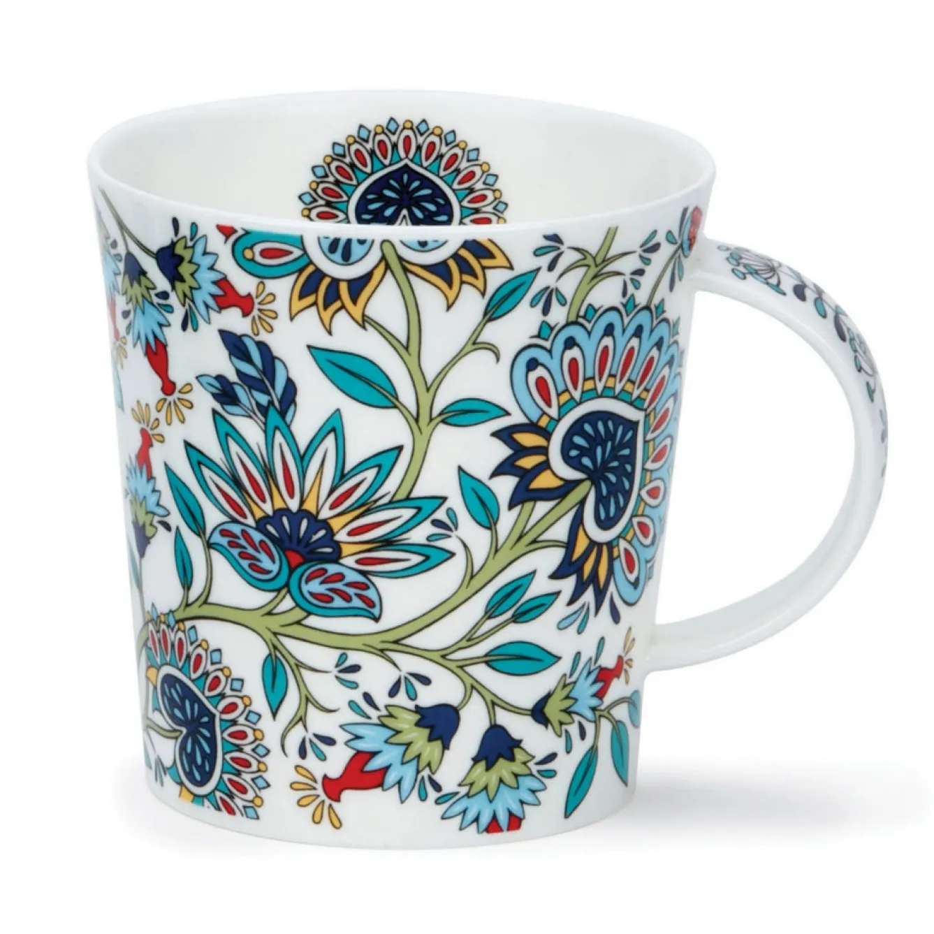Dunoon Lomond Jacobean Mug- Tea|Bright Colors
