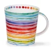 Dunoon Lomond Sunset Strip Mug- Bright Colors