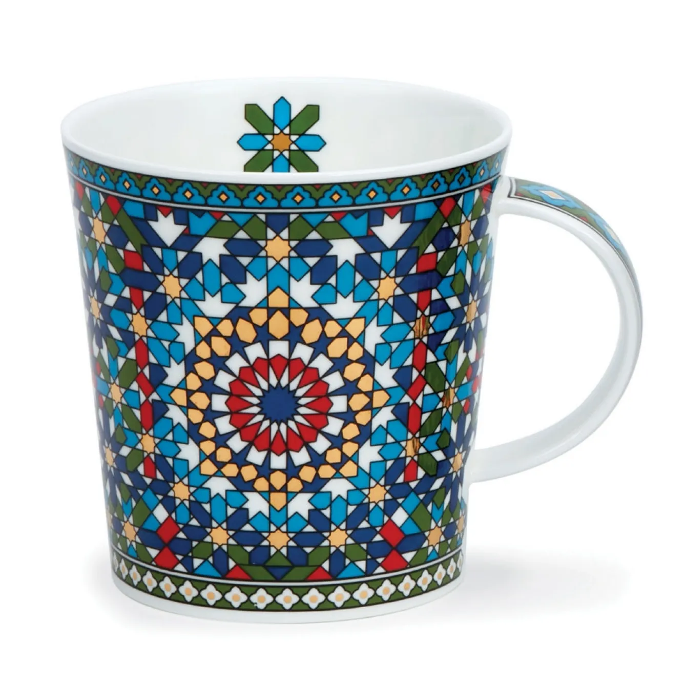 Dunoon Lomond Tangier Mug- Tea|Bright Colors