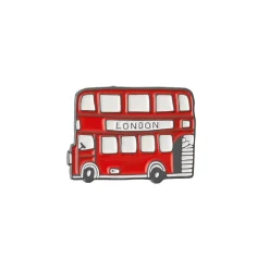 Victoria Eggs London Bus Enamel Pin Badge- Key Chains|Children