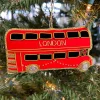 Tinker Tailor London Bus (Side) Decoration by London- Christmas Decorations|Seasonal Decor