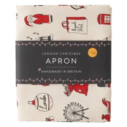 Victoria Eggs London Christmas Apron- Aprons