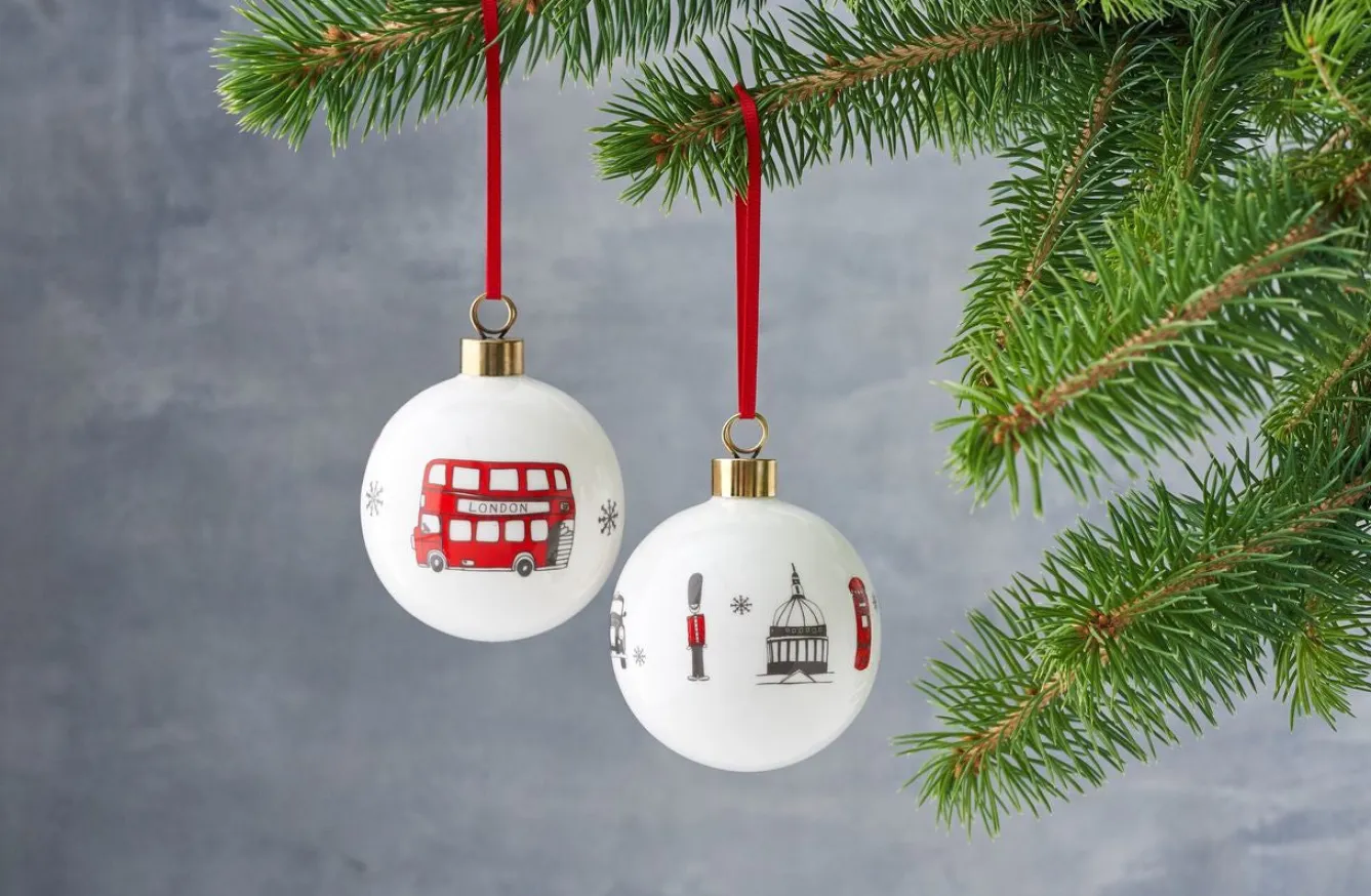 Victoria Eggs London Christmas Baubles- Christmas Decorations|Seasonal Decor