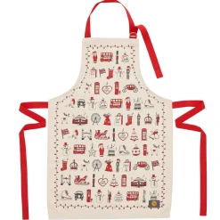 Victoria Eggs London Christmas Children's Apron- Aprons