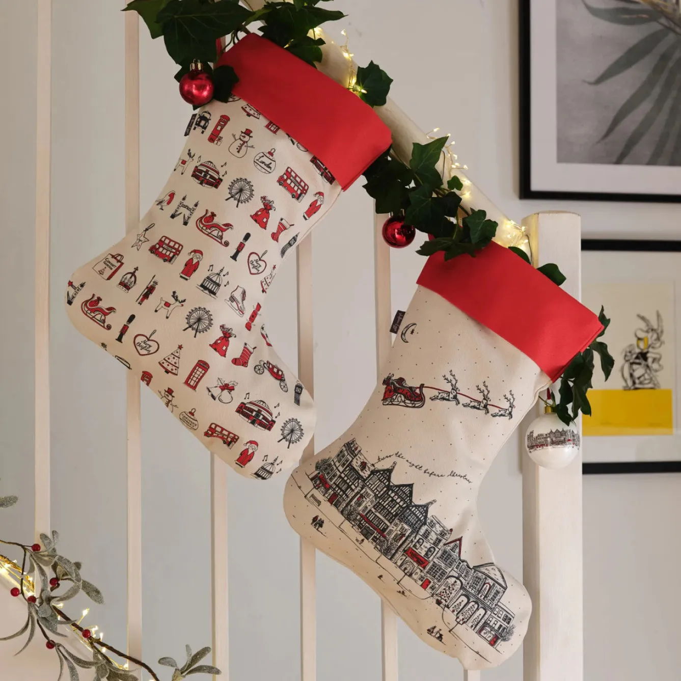 Victoria Eggs London Christmas Stocking- Christmas