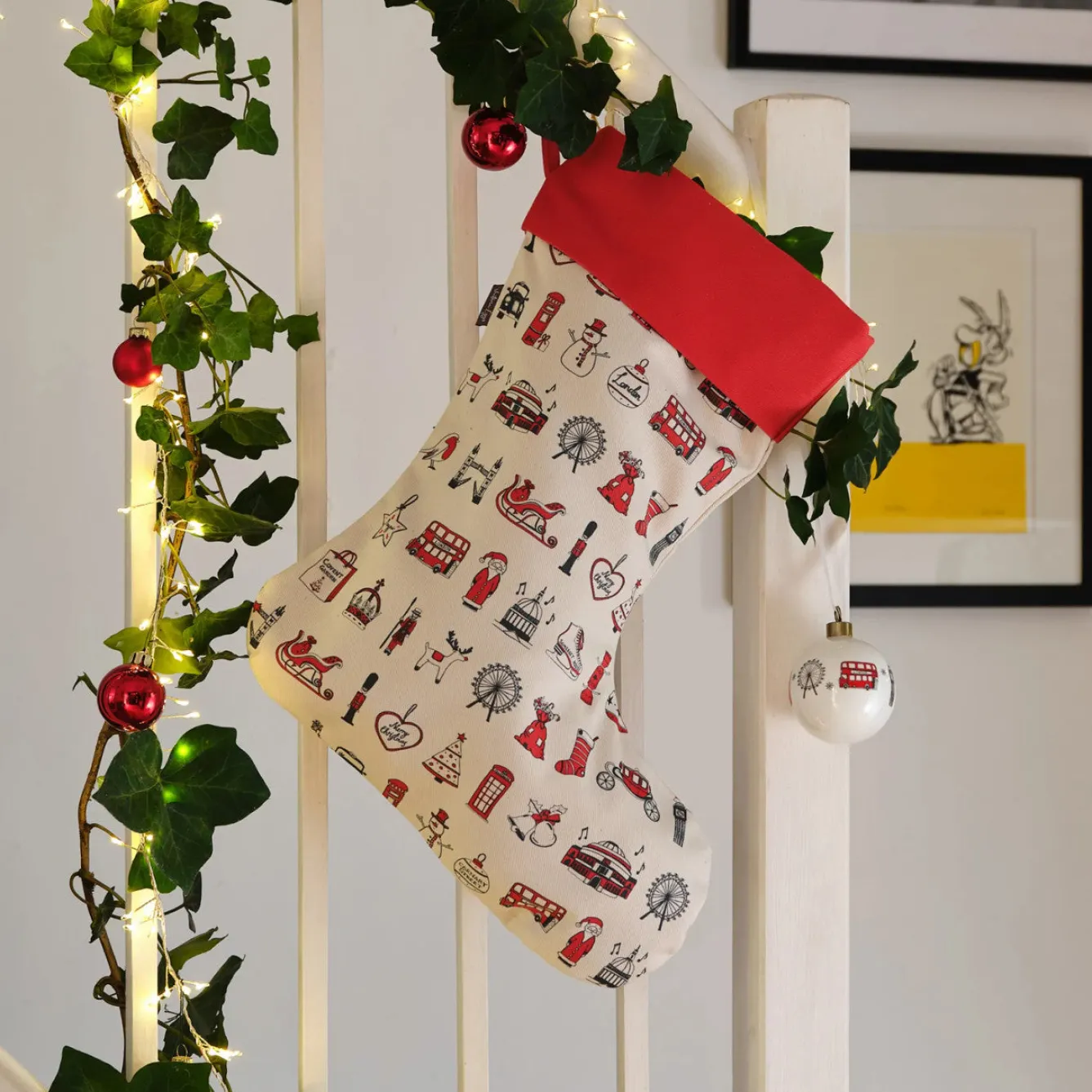 Victoria Eggs London Christmas Stocking- Christmas