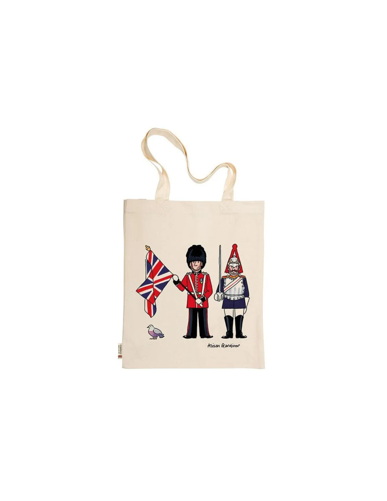 Alison Gardiner London Figures Canvas Tote Bag- Bags