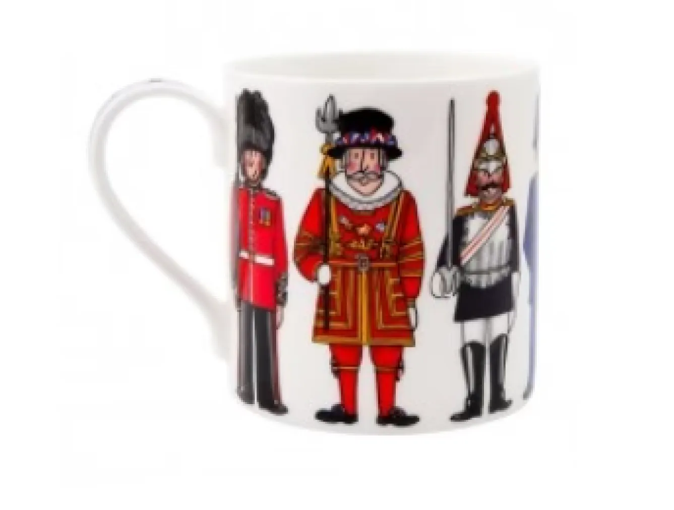 Alison Gardiner London Figures Mug Boxed- Great Britain