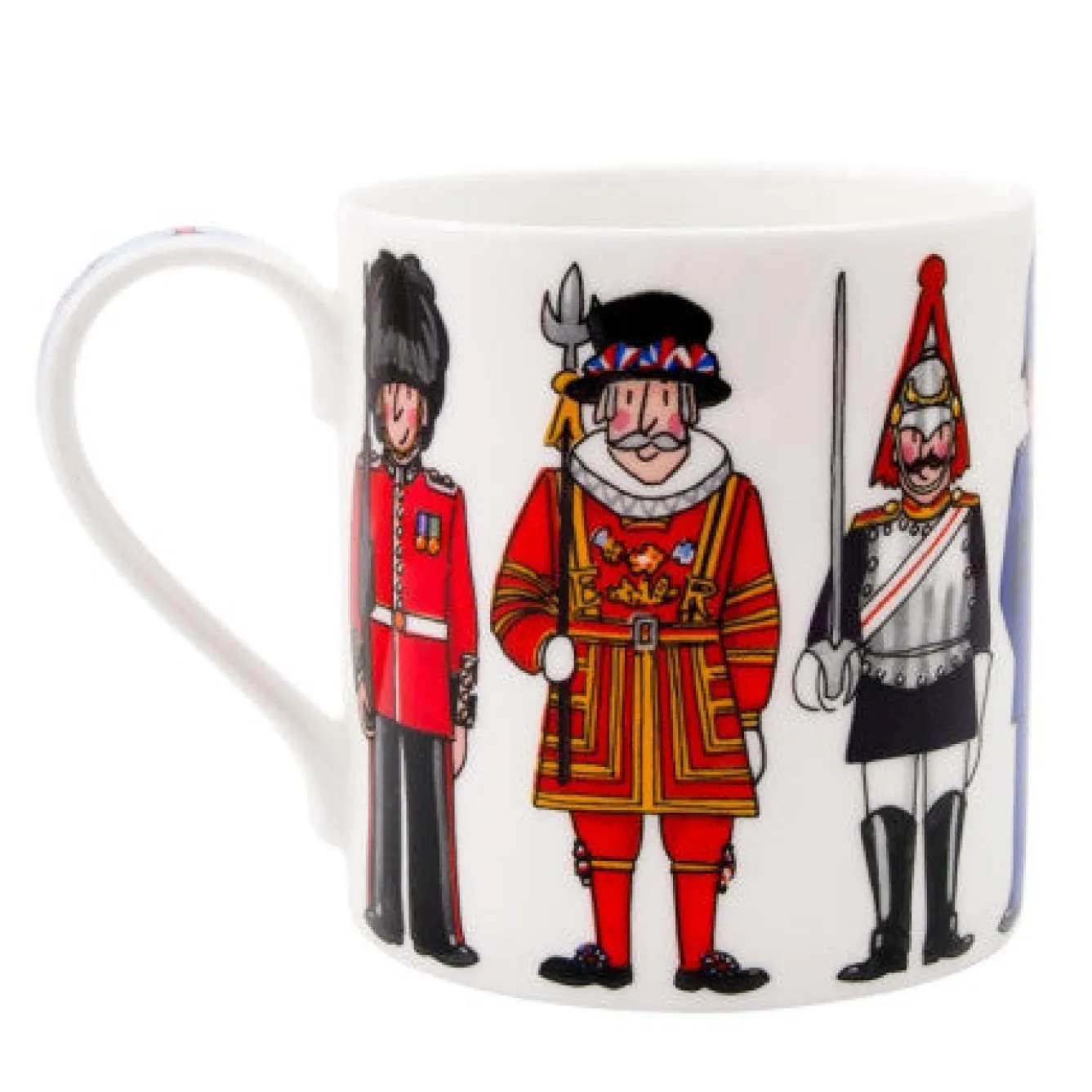 Alison Gardiner London Figures Mug Boxed- Great Britain