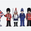 Alison Gardiner London Figures Tea Towel- Tea|Tea Towels
