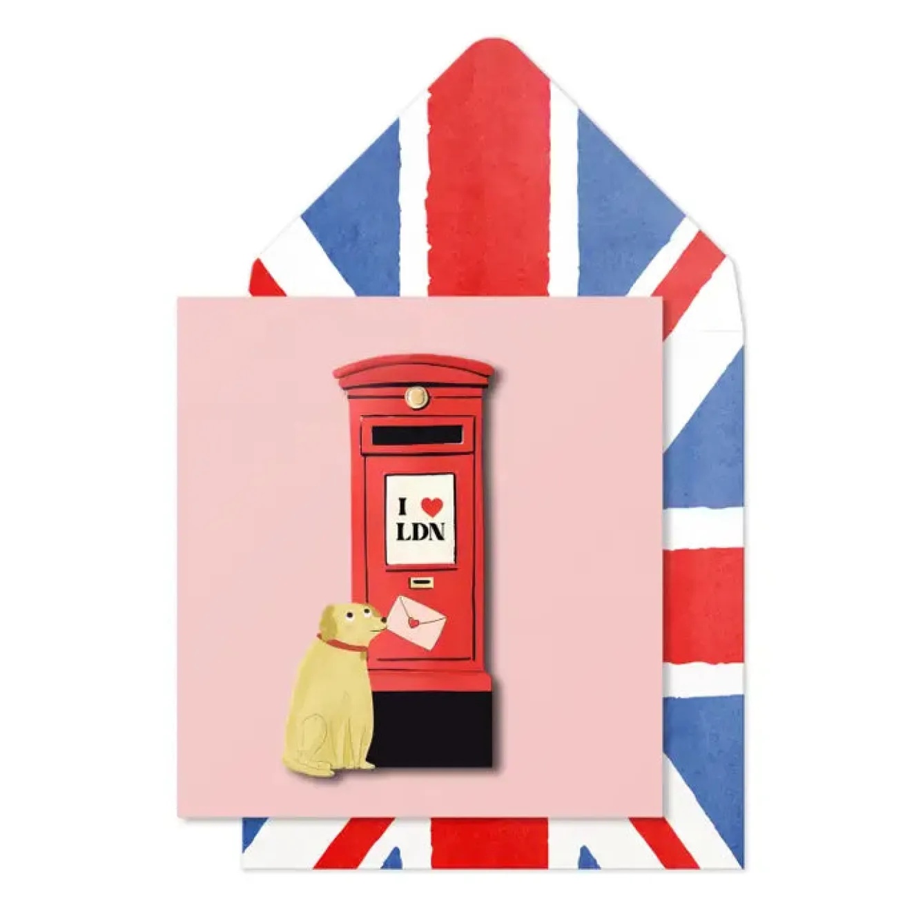 Tache Cards London Postbox Card- Greeting Cards