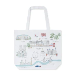 Sophie Allport London Scene Cotton Tote Bag- Bags