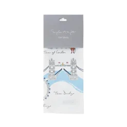 Sophie Allport London Scene Tea Towel- Tea|Tea Towels