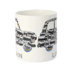 Mclaggan Smith London Taxi Bone China Mug- Royal|Tea