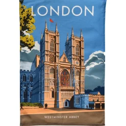 Town Towels London Westminster Abbey Tea Towel- Tea|Tea Towels