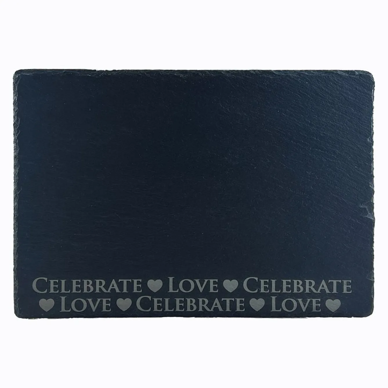 Selbrae Love & Celebrate Slate Cheese Board- Tea|Serving Plates & Boards