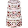 Emma Bridgewater Lovebirds Set of 3 Cake Tins- Valentine's Day|Pinks