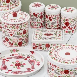 Emma Bridgewater Lovebirds Set of 3 Cake Tins- Valentine's Day|Pinks