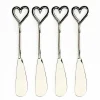 Selbrae Love Heart Butter Knives Set of 4- Tea