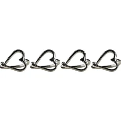 Selbrae Love Heart Napkin Ring Set of 4- Valentine's Day|Tea