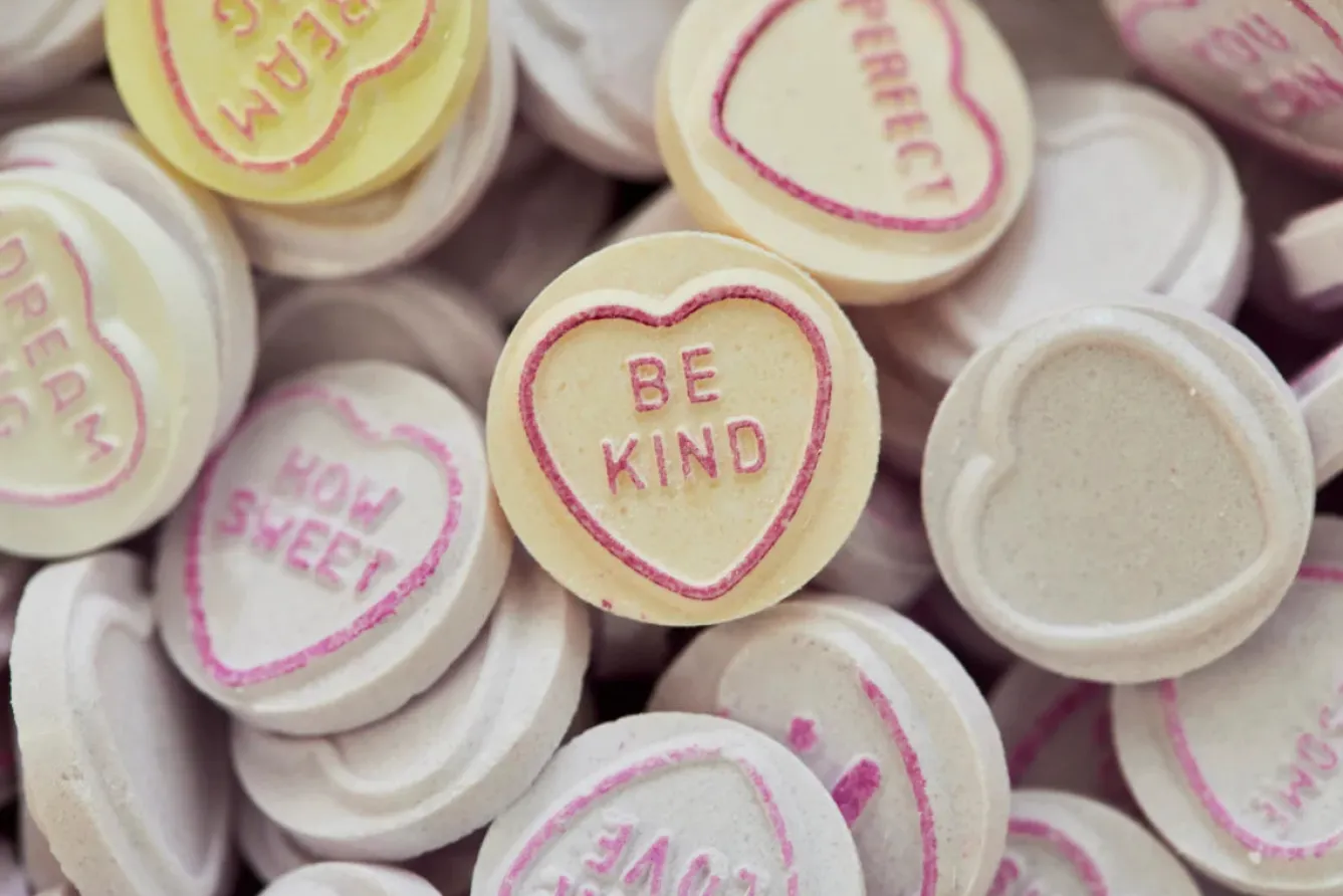 Tea & Biscuits Love Hearts Sweets- Valentine's Day|Holiday Treats