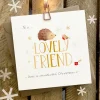 Ginger Betty Lovely Friend Christmas Card- Christmas Cards|Greeting Cards
