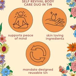 Heathcote & Ivory Love Revival Pampering Bodycare Duo Tin- Soaps & Lotions