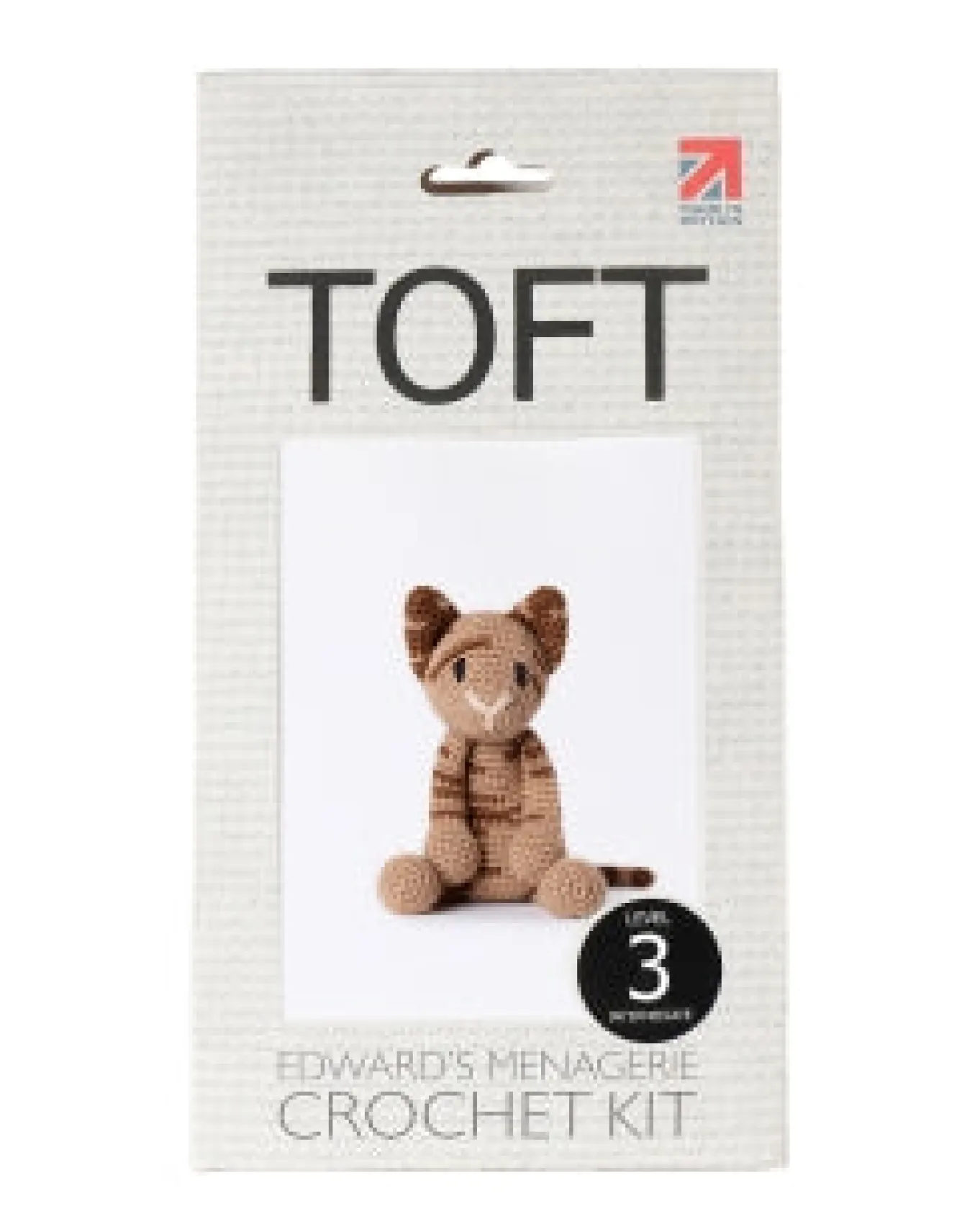 Toft Crafts Lulu the Red Tabby Cat Crochet Kit- Crafts