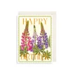 The Art File Lupins Greeting Card- Greeting Cards