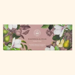 English Soap Company Magnolia & Pear Triple Soap Gift Box- Soaps & Lotions