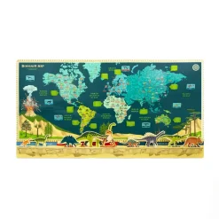 Clockwork Soldier Make Your Own Dinosaur Timeline & World Map by- Novelty|Crafts